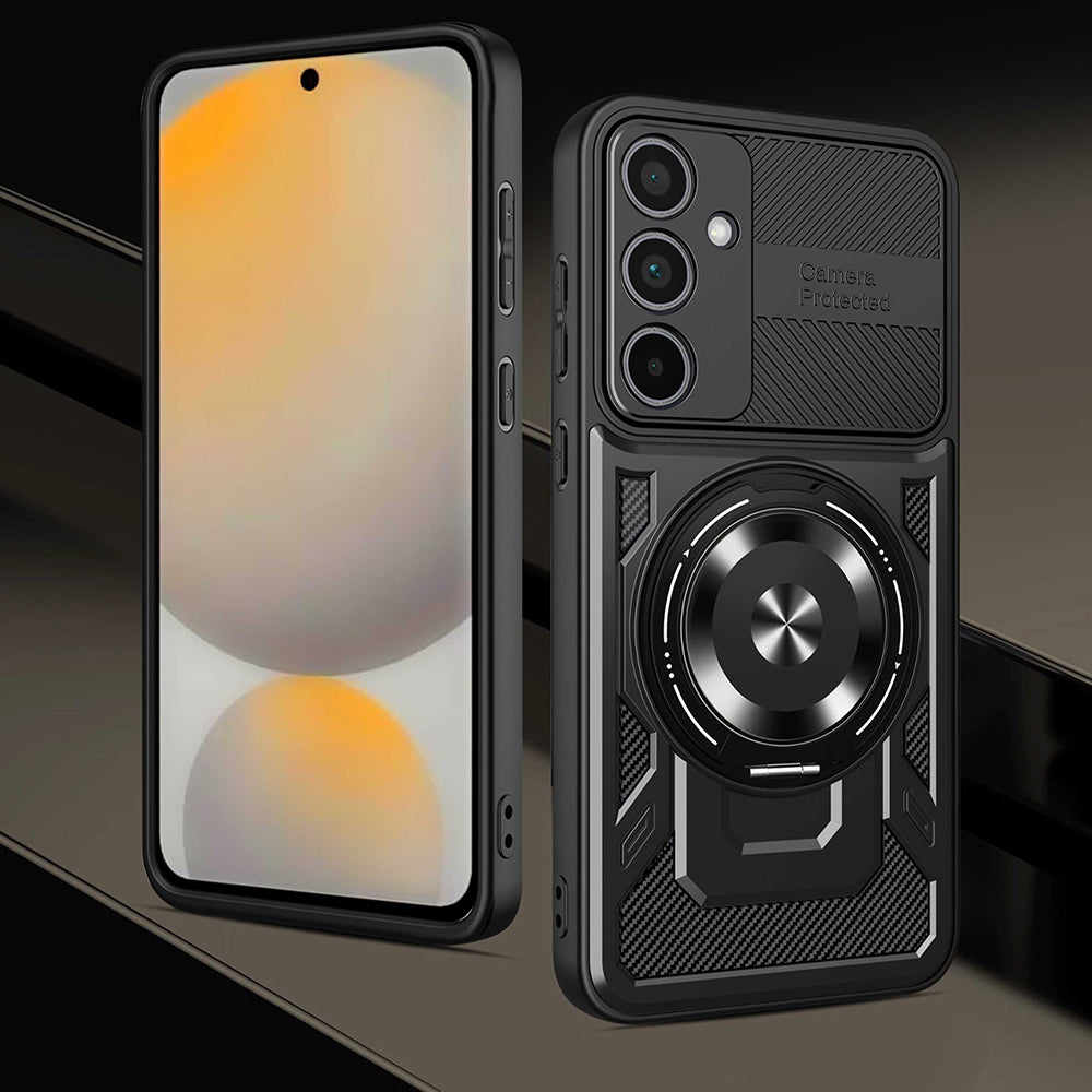 Husa de protectie Techsuit RuggedCam compatibil cu Samsung Galaxy S26, Gri