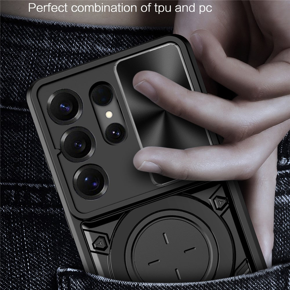 Husa de protectie Techsuit CamGuard Pro compatibil cu Samsung Galaxy S26 Ultra, Rosu