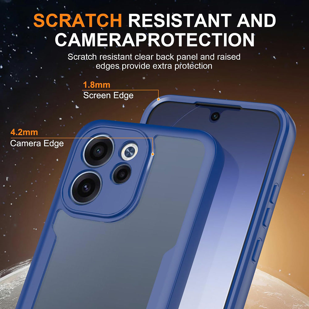Folie de protectie Techsuit ColorVerse 360 Series + compatibil cu Oppo Reno15 F / Reno15 FS 5G, Albastru