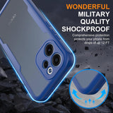 Folie de protectie Techsuit ColorVerse 360 Series + compatibil cu Oppo Reno15 F / Reno15 FS 5G, Albastru