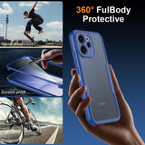 Folie de protectie Techsuit ColorVerse 360 Series + compatibil cu Oppo Reno15 F / Reno15 FS 5G, Albastru