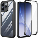 Folie de protectie Techsuit ColorVerse 360 Series + compatibil cu Oppo Reno15 F / Reno15 FS 5G, Negru