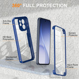 Folie de protectie Techsuit ColorVerse 360 Series + compatibil cu Oppo Reno15 F / Reno15 FS 5G, Negru
