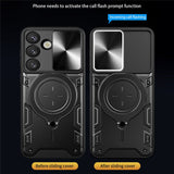 Husa de protectie Techsuit CamGuard Pro compatibil cu Samsung Galaxy S26 Plus, Roz Auriu