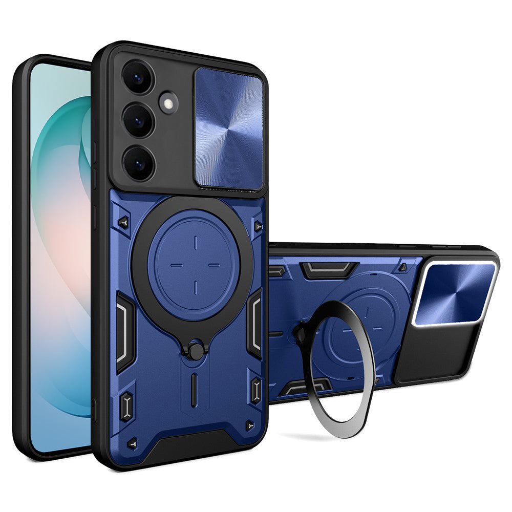 Husa de protectie Techsuit CamGuard Pro compatibil cu Samsung Galaxy S26 Plus, Albastru