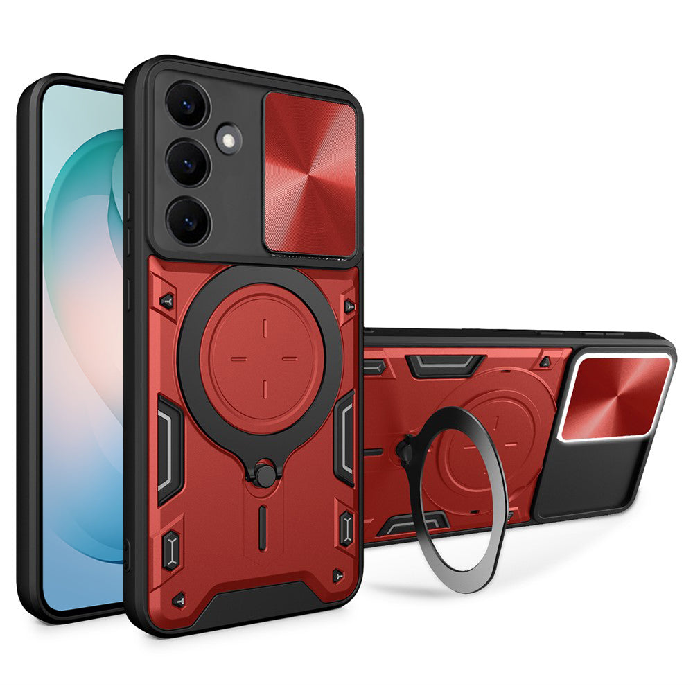 Husa de protectie Techsuit CamGuard Pro compatibil cu Samsung Galaxy S26 Plus, Rosu