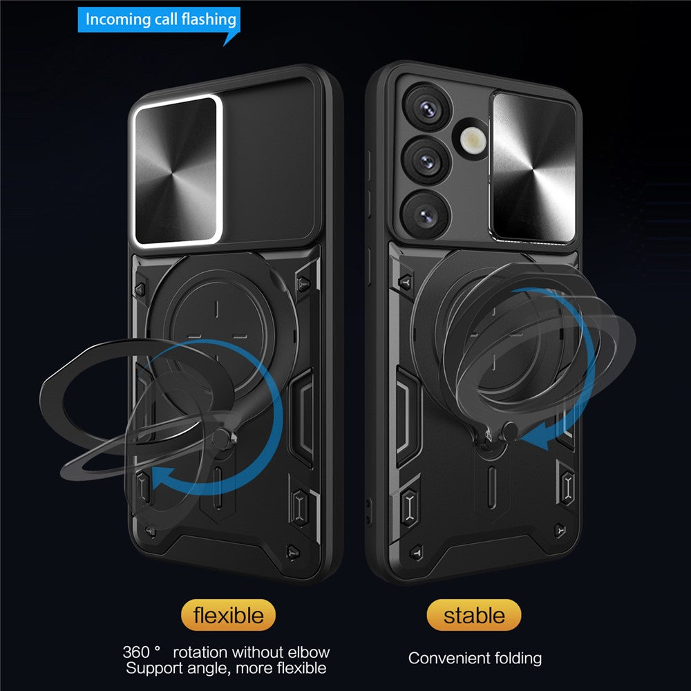 Husa de protectie Techsuit CamGuard Pro compatibil cu Samsung Galaxy S26 Plus, Rosu