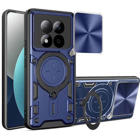Husa de protectie Techsuit CamGuard Pro compatibil cu Xiaomi Redmi Note 15 Pro 4G, Albastru