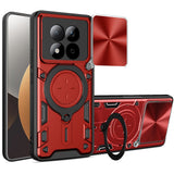 Husa de protectie Techsuit CamGuard Pro compatibil cu Xiaomi Redmi Note 15 Pro 5G, Rosu