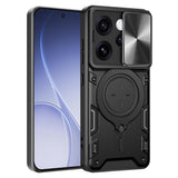 Husa de protectie Techsuit CamGuard Pro compatibil cu Oppo Reno15 Pro, Negru