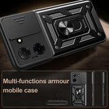 Husa de protectie Techsuit CamShield Series compatibil cu Oppo Reno15, Negru