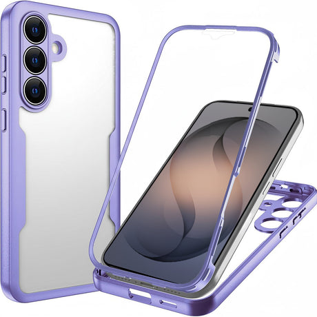 Folie de protectie Techsuit ColorVerse 360 Series + compatibil cu Samsung Galaxy S26, Mov