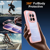 Folie de protectie Techsuit ColorVerse 360 Series + compatibil cu Samsung Galaxy S26 Ultra, Roz