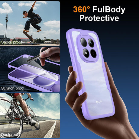 Folie de protectie Techsuit ColorVerse 360 Series + compatibil cu Samsung Galaxy S26 Ultra, Mov