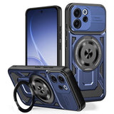 Husa de protectie Techsuit RuggedCam compatibil cu Oppo Reno15 F / Reno15 FS 5G, Albastru