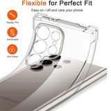 Husa de protectie Techsuit Shockproof Clear Silicone MagSafe compatibil cu Samsung Galaxy S26 Ultra, Transparent