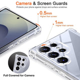 Husa de protectie Techsuit Shockproof Clear Silicone MagSafe compatibil cu Samsung Galaxy S26 Ultra, Transparent