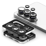 Folie de protectie Ringke Camera Lens Frame Glass (set de 2) compatibil cu Samsung Galaxy S26 Ultra, Negru