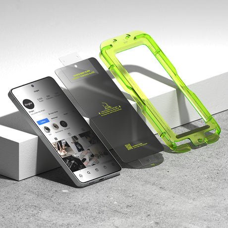 Folie de protectie Ringke Easy Slide Tempered Glass (set de 2) compatibil cu Samsung Galaxy S26 Ultra, Privacy