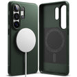 Husa de protectie Ringke Onyx MagSafe compatibil cu Samsung Galaxy S26 Ultra, Verde Inchis