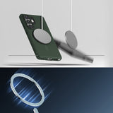 Husa de protectie Ringke Onyx MagSafe compatibil cu Samsung Galaxy S26 Ultra, Verde Inchis