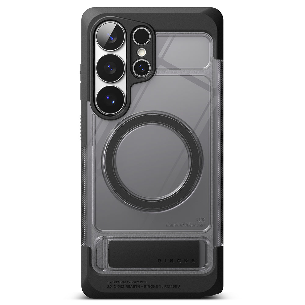 Husa de protectie Ringke UX Magnetic compatibil cu Samsung Galaxy S26 Ultra, Negru Fumuriu