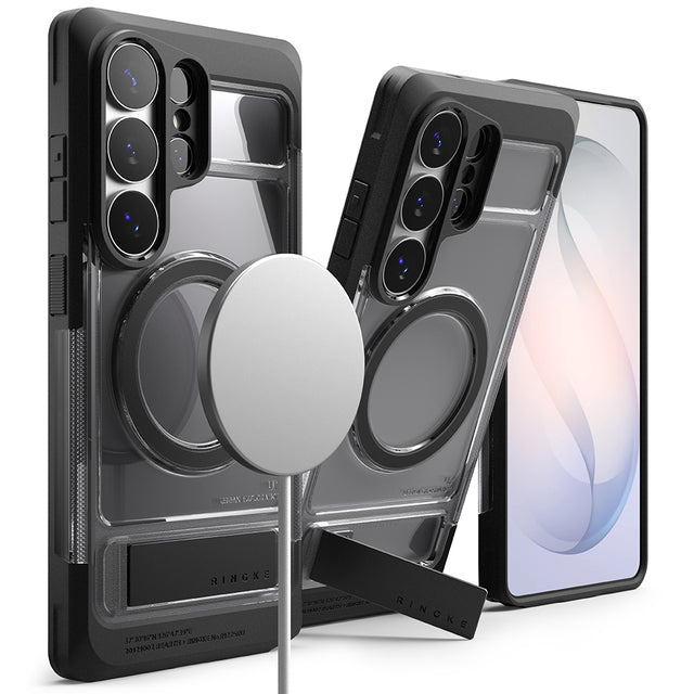 Husa de protectie Ringke UX Magnetic compatibil cu Samsung Galaxy S26 Ultra, Negru Fumuriu