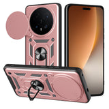 Husa de protectie Techsuit CamShield Series compatibil cu Honor Magic8 Pro, Roz Auriu