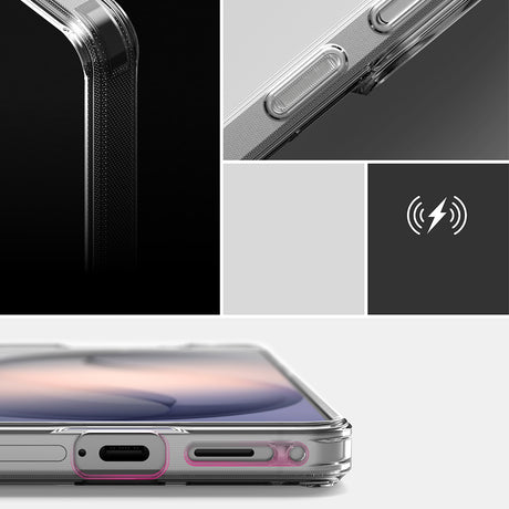 Husa de protectie Ringke Fusion compatibil cu Samsung Galaxy S26 Plus, Transparent