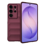 Husa de protectie Techsuit Magic Shield compatibil cu Samsung Galaxy S26 Ultra, Bordo