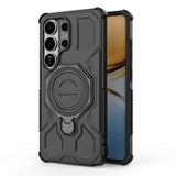 Husa de protectie Techsuit Carbon Shield PRO compatibil cu Samsung Galaxy S26 Ultra, Negru