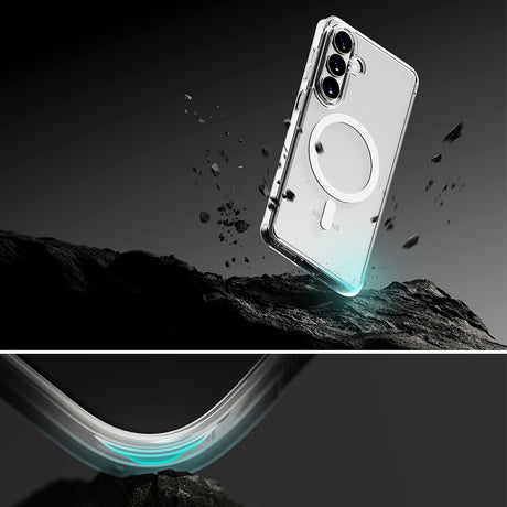 Husa de protectie Ringke Fusion MagSafe compatibil cu Samsung Galaxy S26 Plus, Transparent