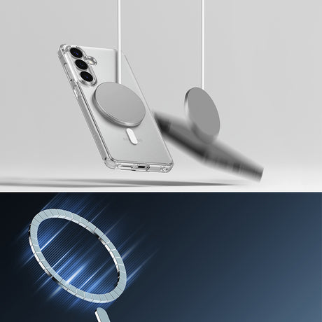 Husa de protectie Ringke Fusion MagSafe compatibil cu Samsung Galaxy S26 Plus, Transparent