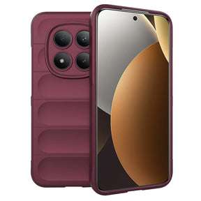 Husa de protectie Techsuit Magic Shield compatibil cu Xiaomi Redmi Note 15 Pro+ 5G / Poco M8 Pro 5G, Bordo