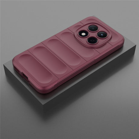 Husa de protectie Techsuit Magic Shield compatibil cu Xiaomi Redmi Note 15 Pro 5G, Bordo