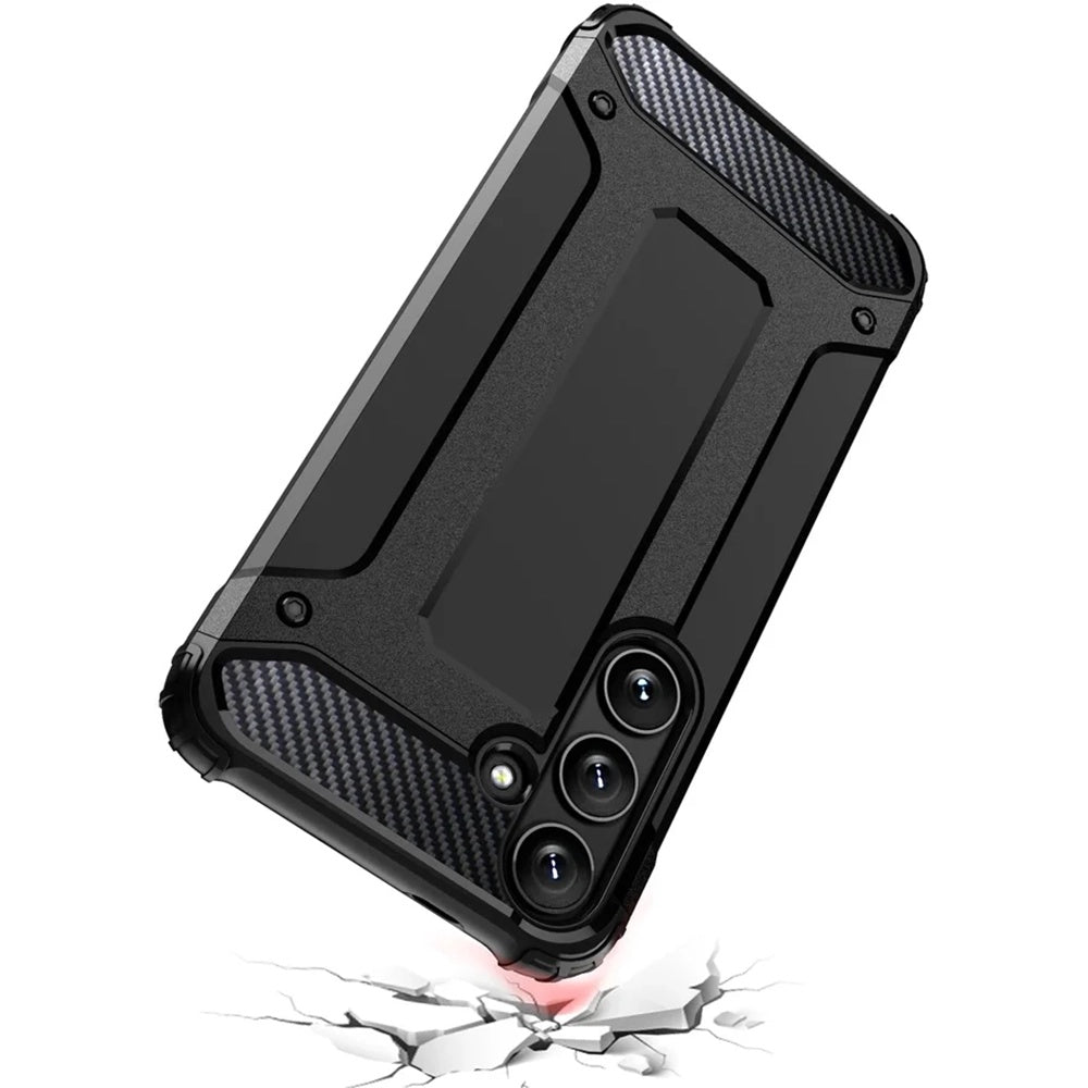 Husa de protectie Techsuit Hybrid Armor compatibil cu Samsung Galaxy S26 Plus, Negru