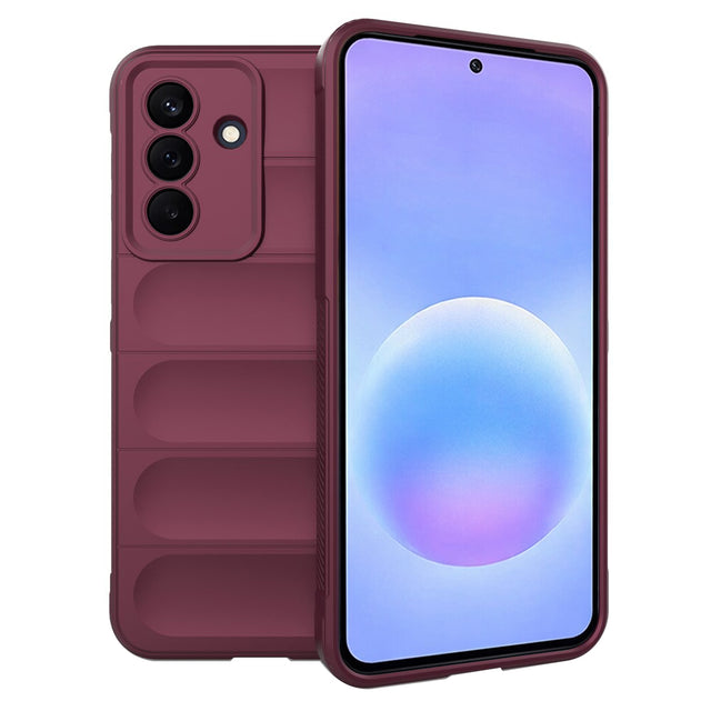 Husa de protectie Techsuit Magic Shield compatibil cu Samsung Galaxy A57 5G, Bordo