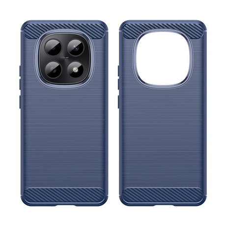 Husa de protectie Techsuit Carbon Silicone compatibil cu Xiaomi Redmi Note 15 5G / Note 15 4G / Poco M8 5G, Albastru