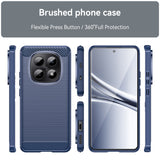 Husa de protectie Techsuit Carbon Silicone compatibil cu Xiaomi Redmi Note 15 5G / Note 15 4G / Poco M8 5G, Albastru