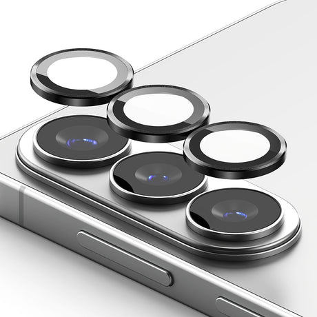 Folie de protectie Ringke Camera Lens Frame Glass (set de 2) compatibil cu Samsung Galaxy S26 / S26 Plus, Negru
