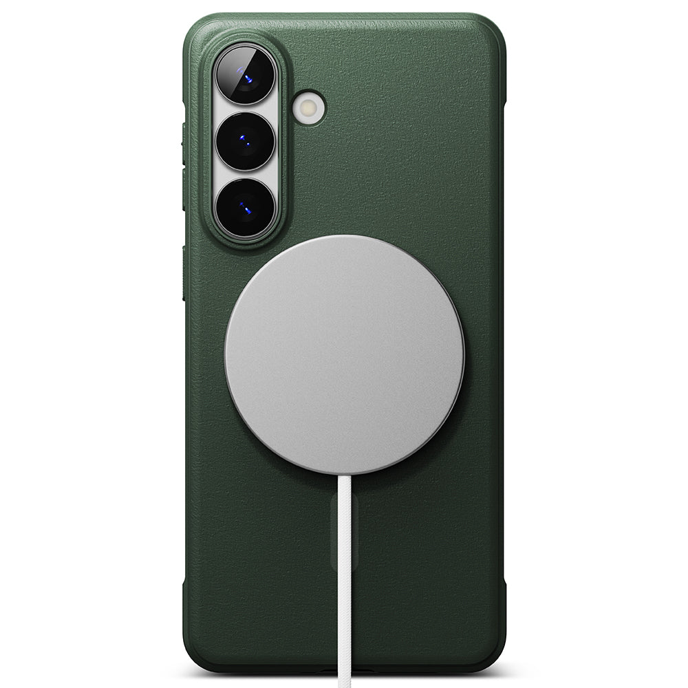 Husa de protectie Ringke Onyx MagSafe compatibil cu Samsung Galaxy S26, Verde Inchis
