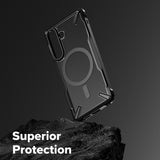 Husa de protectie Ringke Fusion X MagSafe compatibil cu Samsung Galaxy S26 Plus, Negru