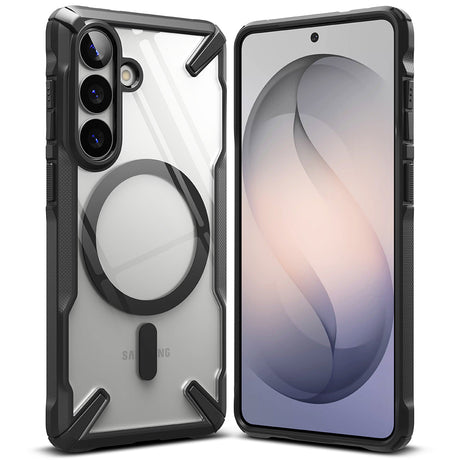 Husa de protectie Ringke Fusion X MagSafe compatibil cu Samsung Galaxy S26, Negru