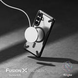 Husa de protectie Ringke Fusion X MagSafe compatibil cu Samsung Galaxy S26, Negru