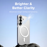 Husa de protectie Ringke Fusion MagSafe compatibil cu Samsung Galaxy S26, Transparent