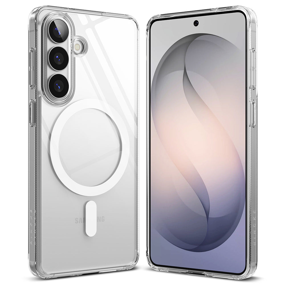Husa de protectie Ringke Fusion MagSafe compatibil cu Samsung Galaxy S26, Transparent