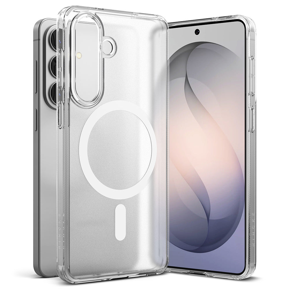 Husa de protectie Ringke Fusion MagSafe compatibil cu Samsung Galaxy S26, Transparent Mat