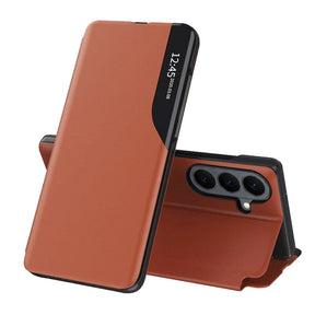Husa de protectie Techsuit eFold Series compatibil cu Samsung Galaxy S26 Plus, Portocaliu