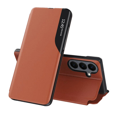 Husa de protectie Techsuit eFold Series compatibil cu Samsung Galaxy S26 Plus, Portocaliu