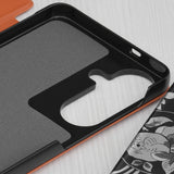 Husa de protectie Techsuit eFold Series compatibil cu Samsung Galaxy S26 Plus, Portocaliu